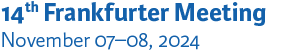 14th Frankfurter Meeting 2024 Logo