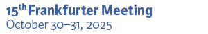 15th Frankfurter Meeting 2025 Logo